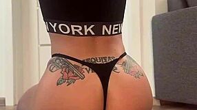 hot college blonde reveals unseen yoga moves for you