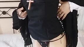 chantal, a devout nun, could worship penis all day in hospital right now!