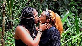 Cheating African wife devours wet black pussy in hidden affair