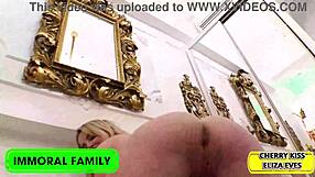 Can Eliza Eves handle Porno Dan's double pounding?