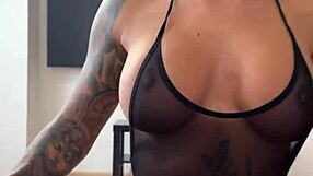 Hey, watch this sultry lady dive into anal thrills