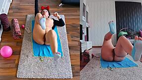 sweat and seduction in DUAL CAM NAKED workout, OH YEAH!