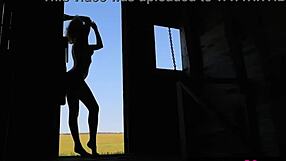Stunning Blonde Milf Jenessa Dawn Shows Off Farm and Shaved Pussy. Her Nude Outdoor Striptease Is Unforgettable!