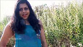 Just Saw Indian Amateur BBW Kiki FLASHING in PUBLIC and Masturbating Outdoors!