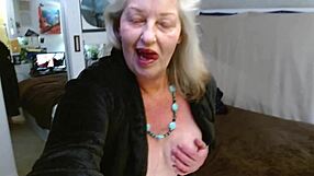 Sold a used sex toy unwashed, Dawnskye1962 cums all over it in dirty garage action. Big tits bounce!