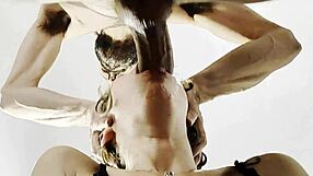 hotwife teases by sucking her cousin’s cock in a kinky homemade scene