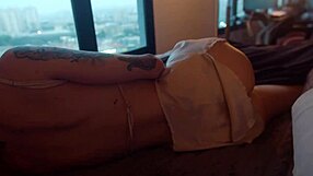 Ruivinha de Floripa Wakes Up Craving to Ride and Creampie with Jadi Bunny and Max Boss