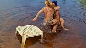 Ever seen a daring couple caught having wild sex in the mangrove?