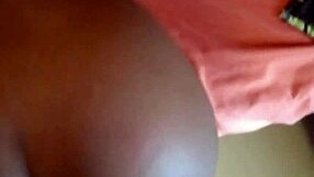 Squirting Ebony Babe GETS FUCKED DOGGY STYLE with Wet Pussy Action