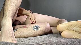Morning Anal Session Stretches Her Tight Latina Ass Perfectly