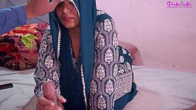 Wow! Indian Bhabhi Sucks Dick Like a Pro and Swallows Cum!