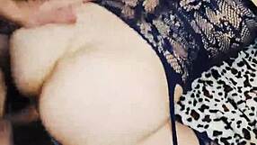 Damn! Mature Brunette Wife Drilled Hard in Erotic Lingerie POV!