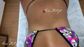 did i just get a massage with my tits out while hubby filmed everything?