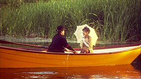 I can’t believe how Cytherea took it deep in that canoe. Her tight holes got pounded hard.