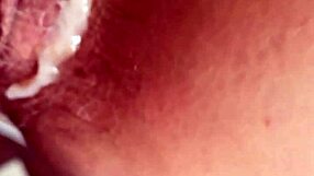 hairy pussy drilled in slow motion close view