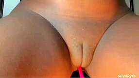 hey stacy7, why's your fat pussy so wet while rubbing?