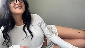 Serena Stirling, my step sister's friend, craves wild sex in pov