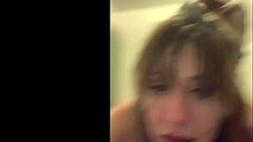 yo, watch this tattoo slut suck dick upside down... gets punished with rough fucking after!