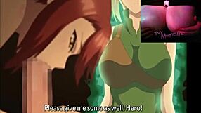 The lucky guy enters another world to enjoy 3 hotties