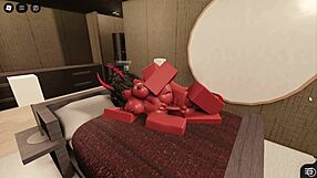 my girlfriend is back with a fresh roblox avatar, loving this new look
