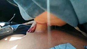 Damn! Amateurs Sucking and Fucking Hard in Car with Rough Action!