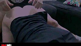 Brazilian Babe with Big Ass Seduces Muscular Stud for Fun