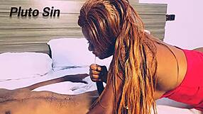Jasmine Candy’s Homemade Clips Show Hot Bedroom Action in Lagos Hotel with Sexy Red Dress