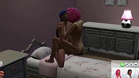 step brother and step sister erika acharya were banging hard when step father caught them in the act.