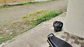 After The Party This Girl Waits For Uber And I Convince Her To My House