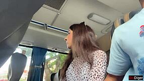 Public Dick Flash - I Show Cock on Bus and Stranger Jerks Me Off in Garden