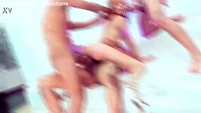 Sussy Sweet Takes Monster Cocks in Double Penetration Action with Anal Destruction Leading to Gaping Holes and Cum Swallow in Mouth